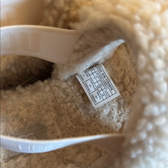 UGG Wool Platform Slippers - Picture 2 of 5